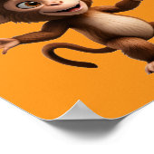 Poster Singe Magicien (Coin)