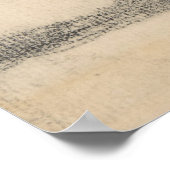 Poster Singe par Georges Seurat (Coin)