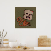 Poster Singe sac Psycho (Cuisine)