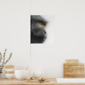 Poster Singe songeur (Cuisine)