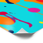 Poster Singe souriant (Coin)