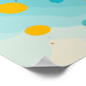 Poster Singe souriant (Coin)