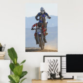 Poster Singe Sur Le Dos (Bureau à domicile)