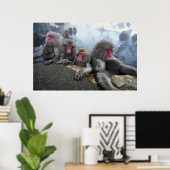 Poster Singes de bain (Bureau à domicile)