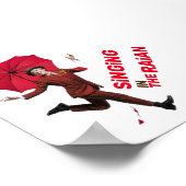 Poster SiNGiNG dans la conception d'art mural RAiN (Coin)