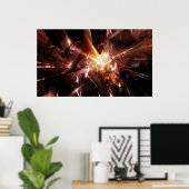 Poster Singularité (Bureau à domicile)