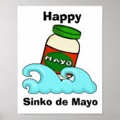 Poster Sinko de Mayo Funny Cinco de Mayo (Devant)