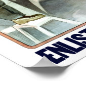 Poster S'Inscrire Au Service Aérien (Coin)