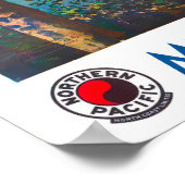 Poster Sint-Helens vintage (Hoek)