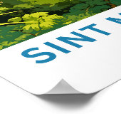 Poster Sint Maarten Caribbean Travel Print (Coin)