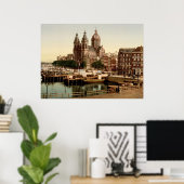Poster Sint Nicolaaskerk Amsterdam (Bureau à domicile)