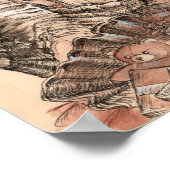 Poster Sinterklaas et Zwarte Piet par Portia St Luke (Coin)