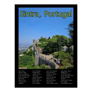 Poster Sintra, Portugal