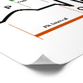 Poster Sinus Rhythm ECG Figuur (Hoek)