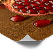 Poster Sip Summer - Pomegranate Juice Art Imprimer (Coin)