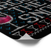 Poster Sipn' Through The Snow Red Wine Ugly Christmas Swe (Coin)