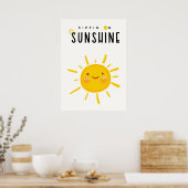 Poster Sippin' au soleil (Cuisine)