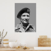 Poster Sir Bernard Law Montgomery (Cuisine)
