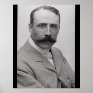 Poster Sir Edward Elgar (1857-1934) (photo)