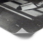 Poster Sir Edward Elgar travaille sur une partition d'orc (Coin)