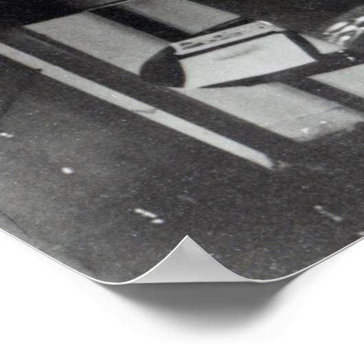 Poster Sir Edward Elgar travaille sur une partition d'orc (Coin)