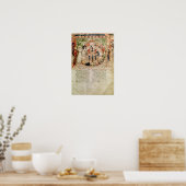 Poster Sir Galahad est accueilli à la Table ronde (Cuisine)