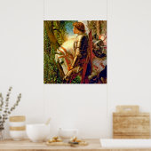 Poster "Sir Galahad" par George Frederic Watts (Cuisine)