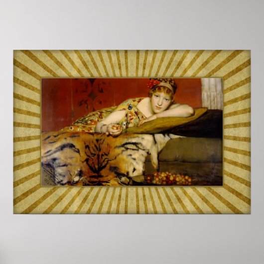 Poster Sir Lawrence Alma-Tadema - Cerises (Devant)