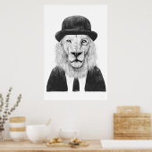 Poster Sir lion (Cuisine)