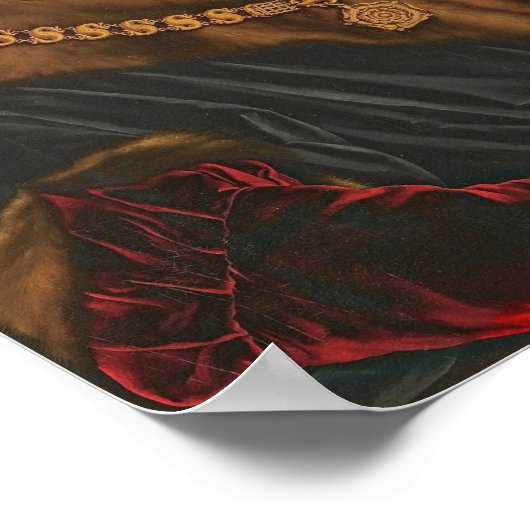 Poster Sir Thomas More Par Hans Holbein Le Jeune (Coin)