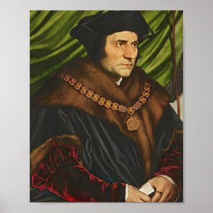 Poster Sir Thomas More Par Hans Holbein Le Jeune