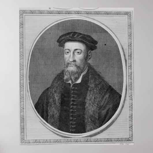 Poster Sir Thomas Smyth, gravé par John Goldar, 1785 (Devant)