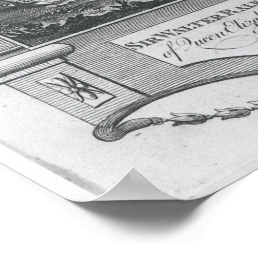 Poster Sir Walter Raleigh (Coin)