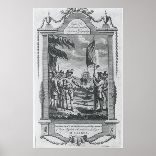 Poster Sir Walter Raleigh (Devant)