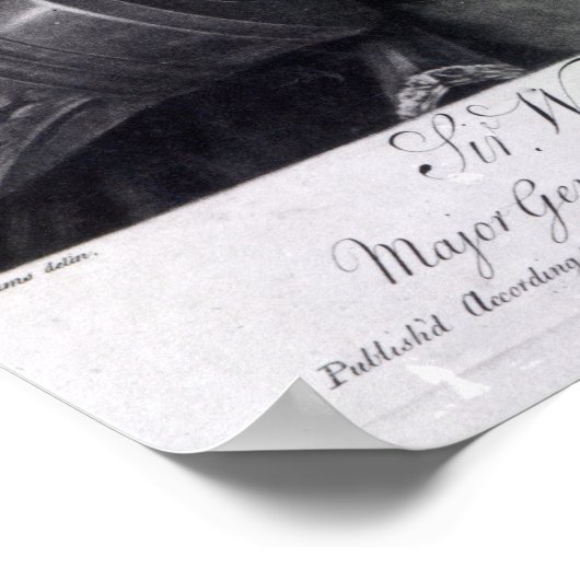 Poster Sir William Johnson (Coin)