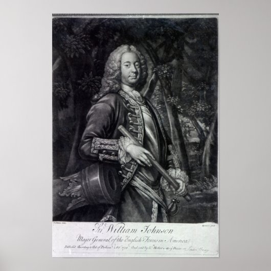 Poster Sir William Johnson (Devant)