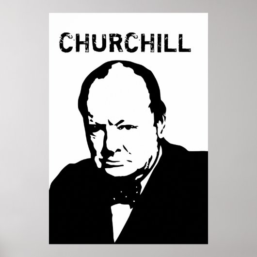 Poster Sir Winston (Devant)