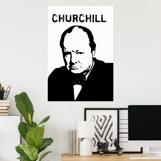 Poster Sir Winston (Bureau à domicile)