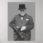 Poster Sir Winston Churchill (Devant)
