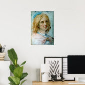 Poster Sirani - Dessin à la craie (Bureau à domicile)