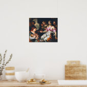Poster Sirani - La Découverte de Moïse (Cuisine)