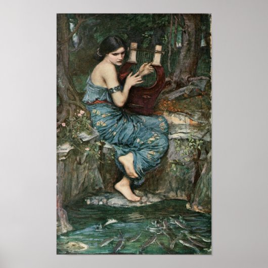 Poster Siren Jouer de la musique pour les marins (Devant)