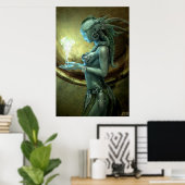 Poster sirène (Bureau à domicile)