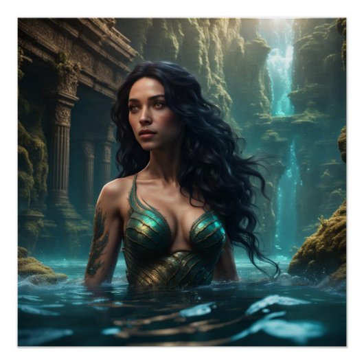 Poster Sirène (Devant)