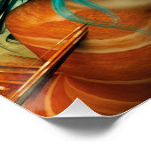 Poster Sirène avec dauphin (Coin)