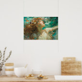 Poster Sirène bronzante (Cuisine)