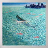 Poster Sirène contre la Marée (Devant)