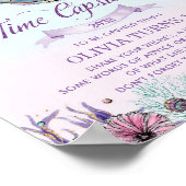 Poster Sirène de Blonde sous la mer Anniversaire heure Ca (Coin)