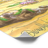 Poster Sirène de couchage (Coin)