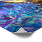 Poster Sirène de la déesse de la mer Nymphe Siren sous l' (Coin)